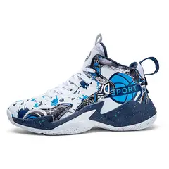 SHANDIAN - Zapatilla de Básquetbol Hombre Azul