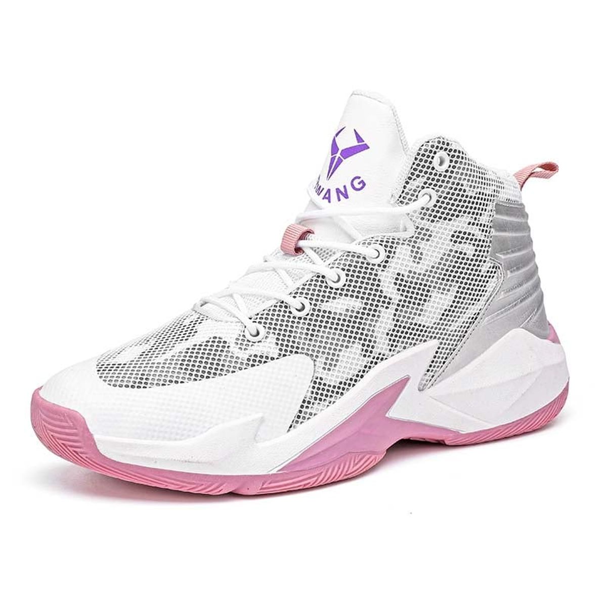 SHANDIAN - Zapatilla de Básquetbol Hombre Blanco