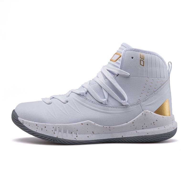 SHANDIAN - Zapatilla de Básquetbol Hombre Blanco
