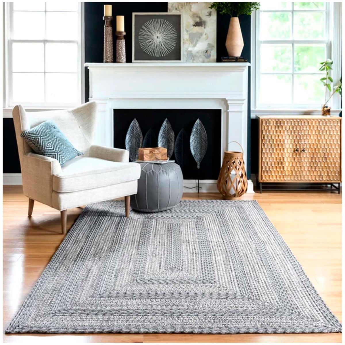 GENERICO - Alfombra de Polipropileno Tejida a Mano Gerus 150x240 cm.