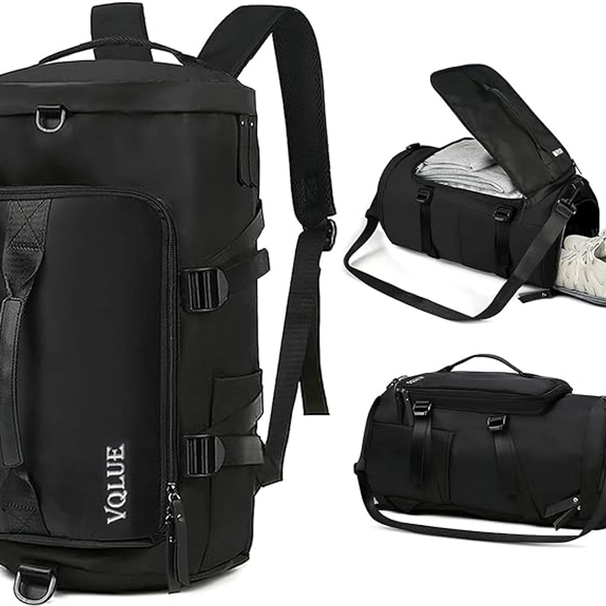 PUREPOWER - Bolsa de deporte impermeabl-Negro
