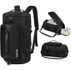 PUREPOWER - Bolsa de deporte impermeabl-Negro