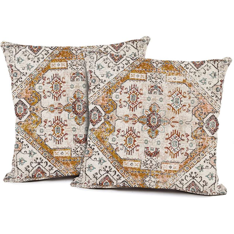 TIOZONEY - Fundas de Almohada  2 Set 45 x 45 cm