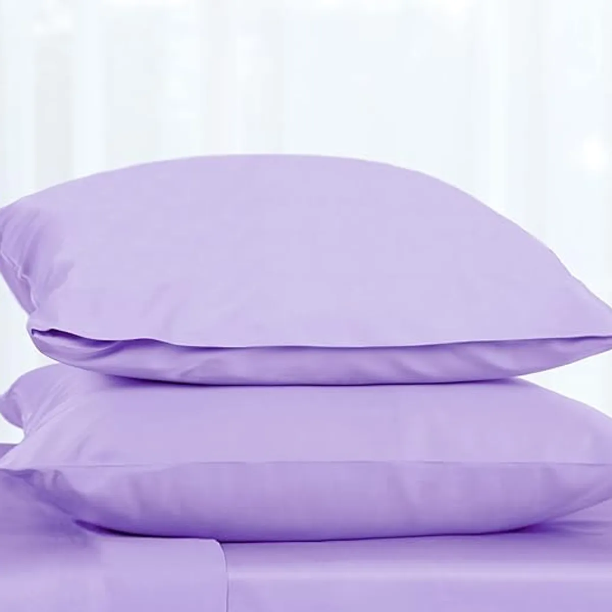 TIOZONEY - fundas de almohada de algodón 2 Set 50 x70 cm