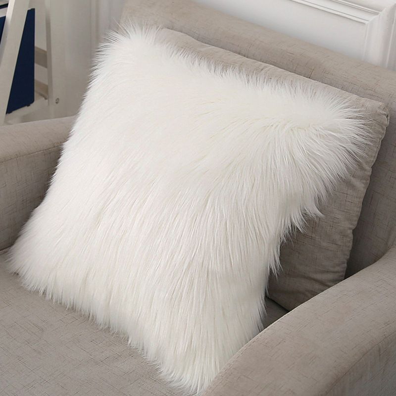 TIOZONEY - Fundas de Almohada Esponjosas  1 Set 45 x 45 cm