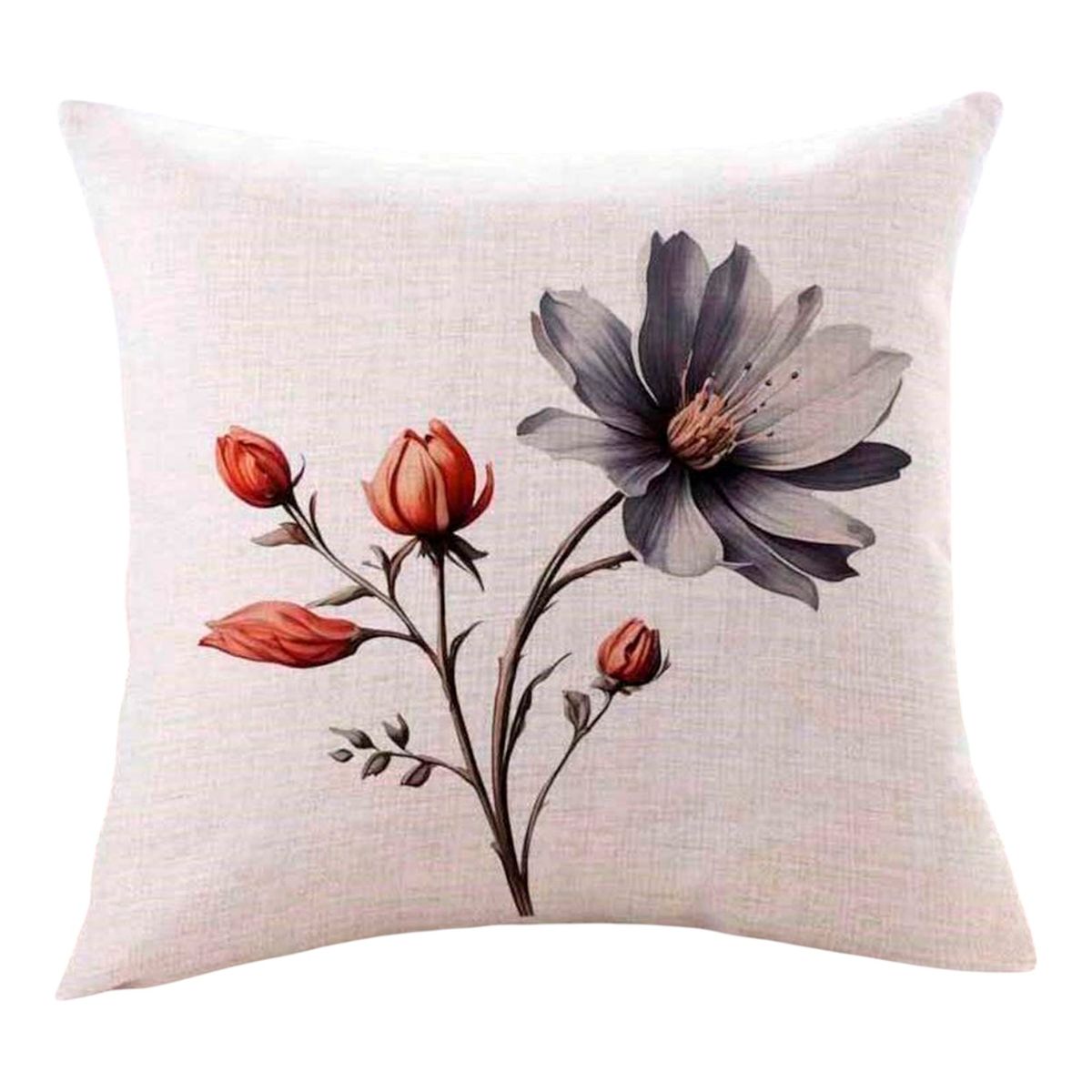 GENERICO - Pack de Fundas de Cojin estampado 45x5 cm mod04