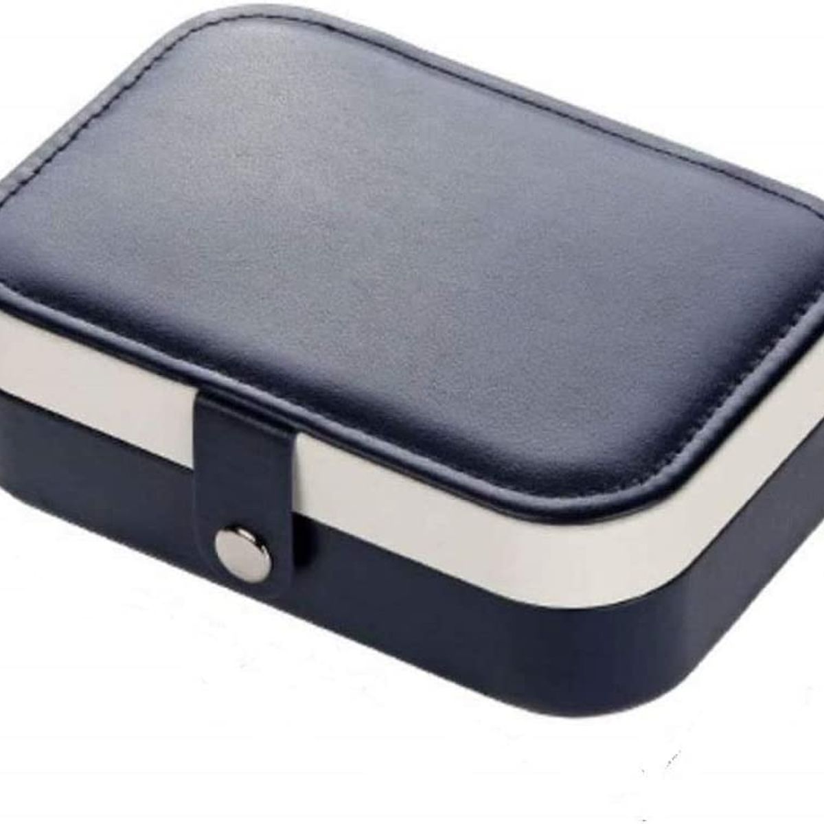 PUREPOWER - Organizador de joyeroestuche pequeño para guardar joyas-Azul