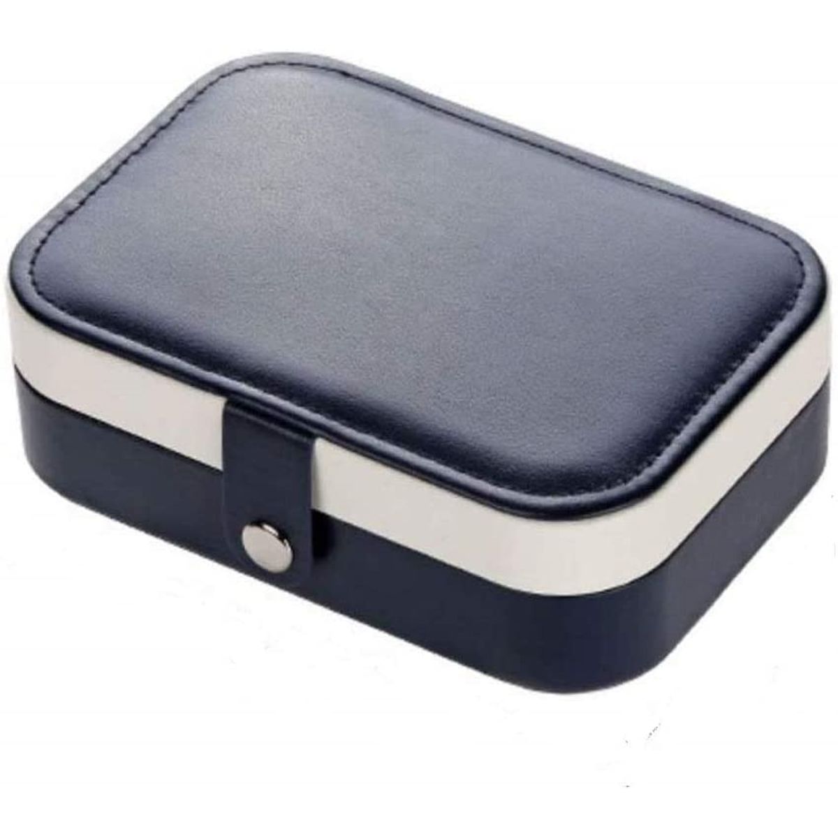 PUREPOWER - Organizador de joyeroestuche pequeño para guardar joyas-Azul