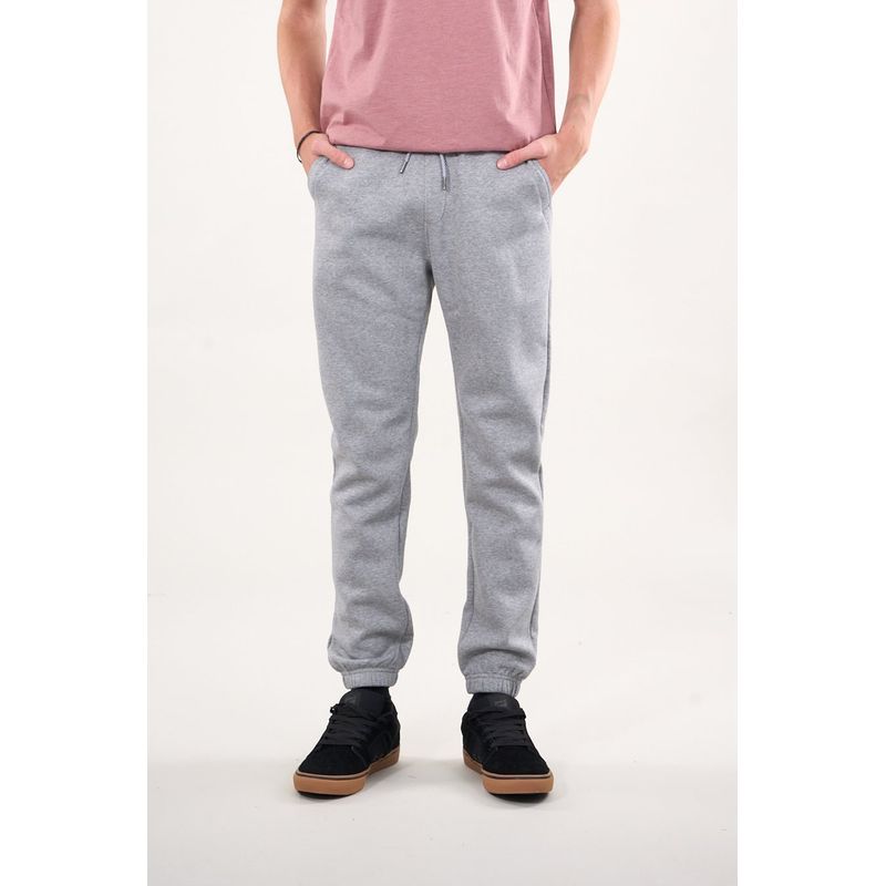 POLEMIC - Pantalon Jogger franela Gris claro wi4300 Polemic