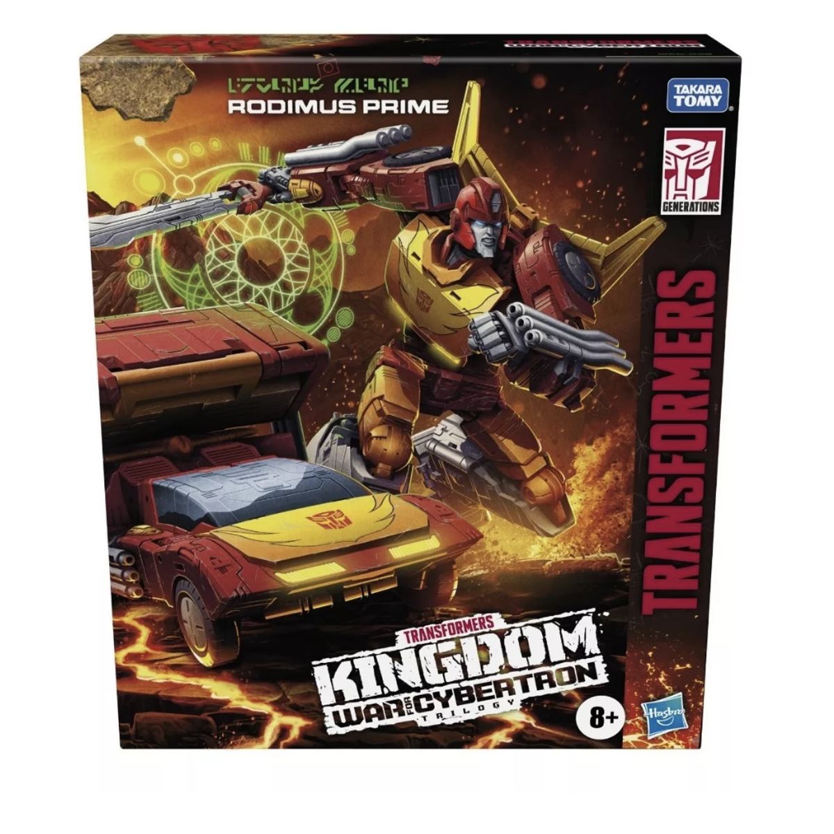 HASBRO - Transformers Wfc Kingdom Commander Rodimus Prime