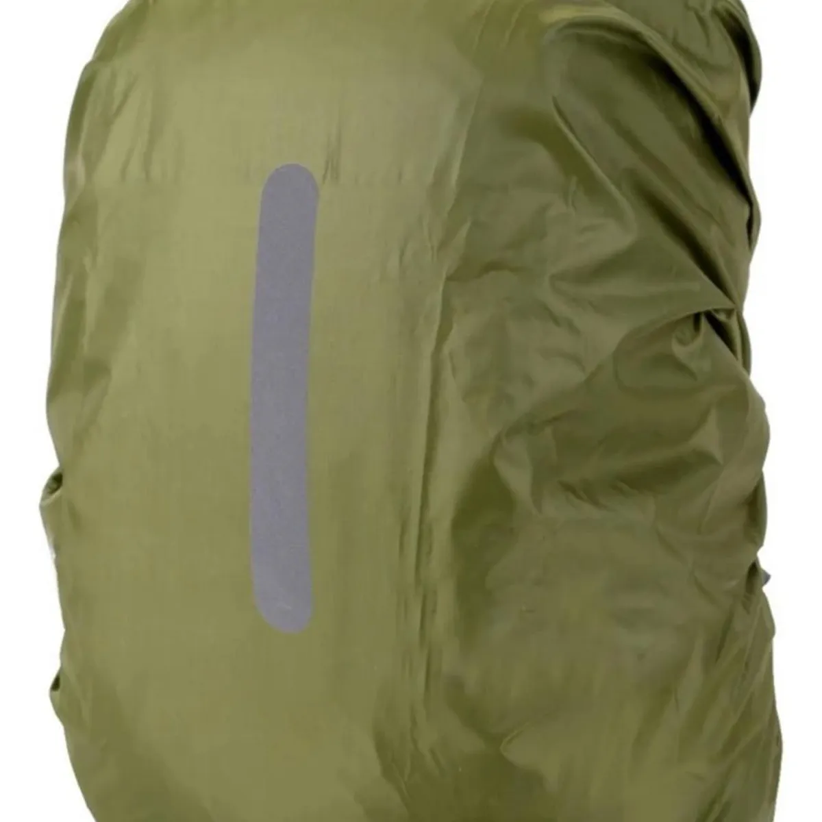 GENERICO - Pack X2 Cubre Mochila Cobertor Impermeable 40lts Verde Musgo