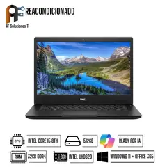 DELL - Notebook Latitude 5400 Power Windows 11 + Office 365 Reacondicionado