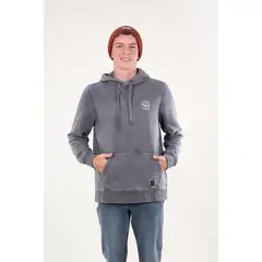 POLEMIC - Poleron Franela procesado canguro Gris wi7303 Polemic.