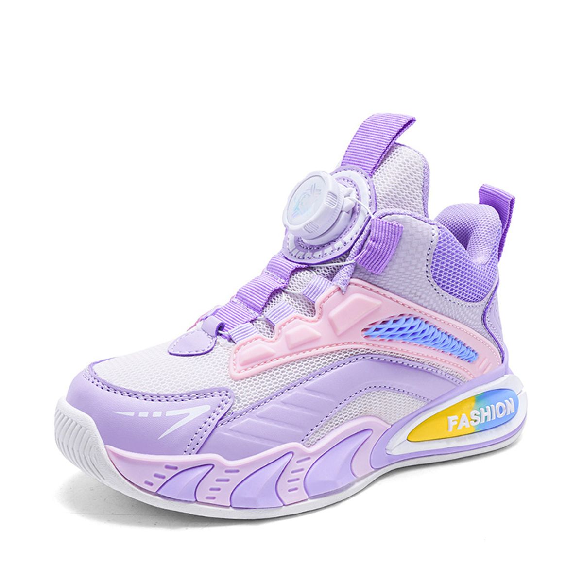 SHANDIAN - Zapatillas de BOA outdoor para ni?as - Violeta