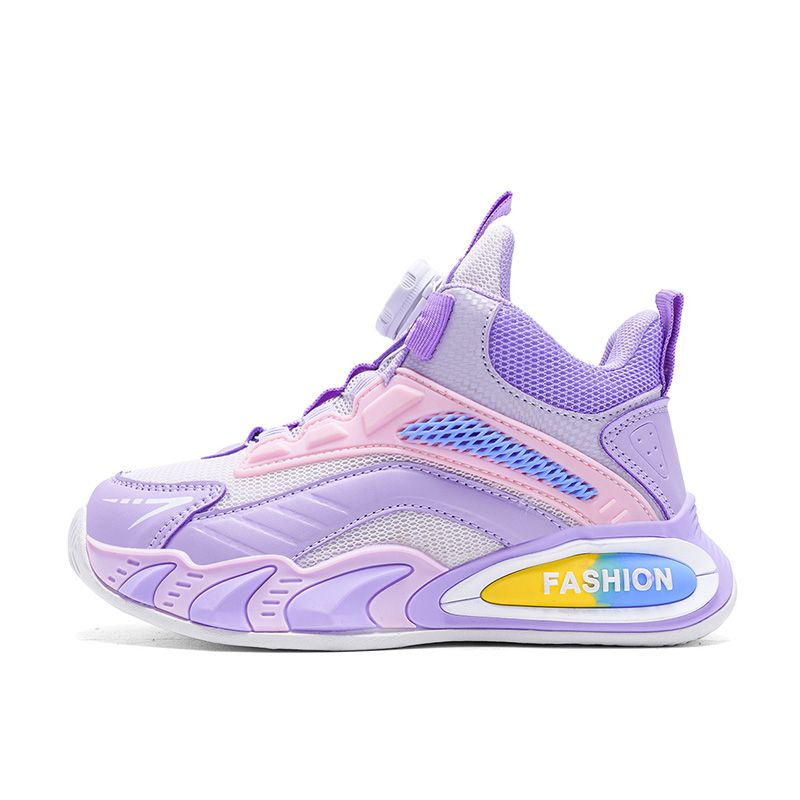 SHANDIAN - Zapatillas de BOA outdoor para niñas - Violeta