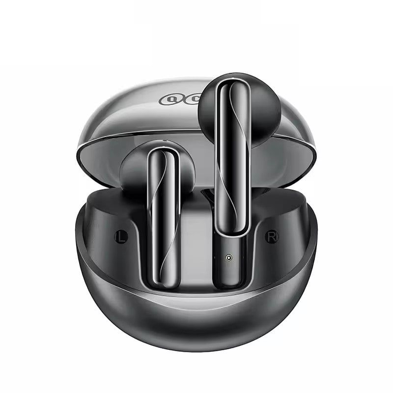 QCY - Audifonos QCY AilyBuds Clear-Negro_