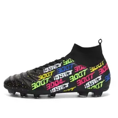 SHANDIAN - Zapatillas de Fútbol Hombre FG zapatos hombre Blanco