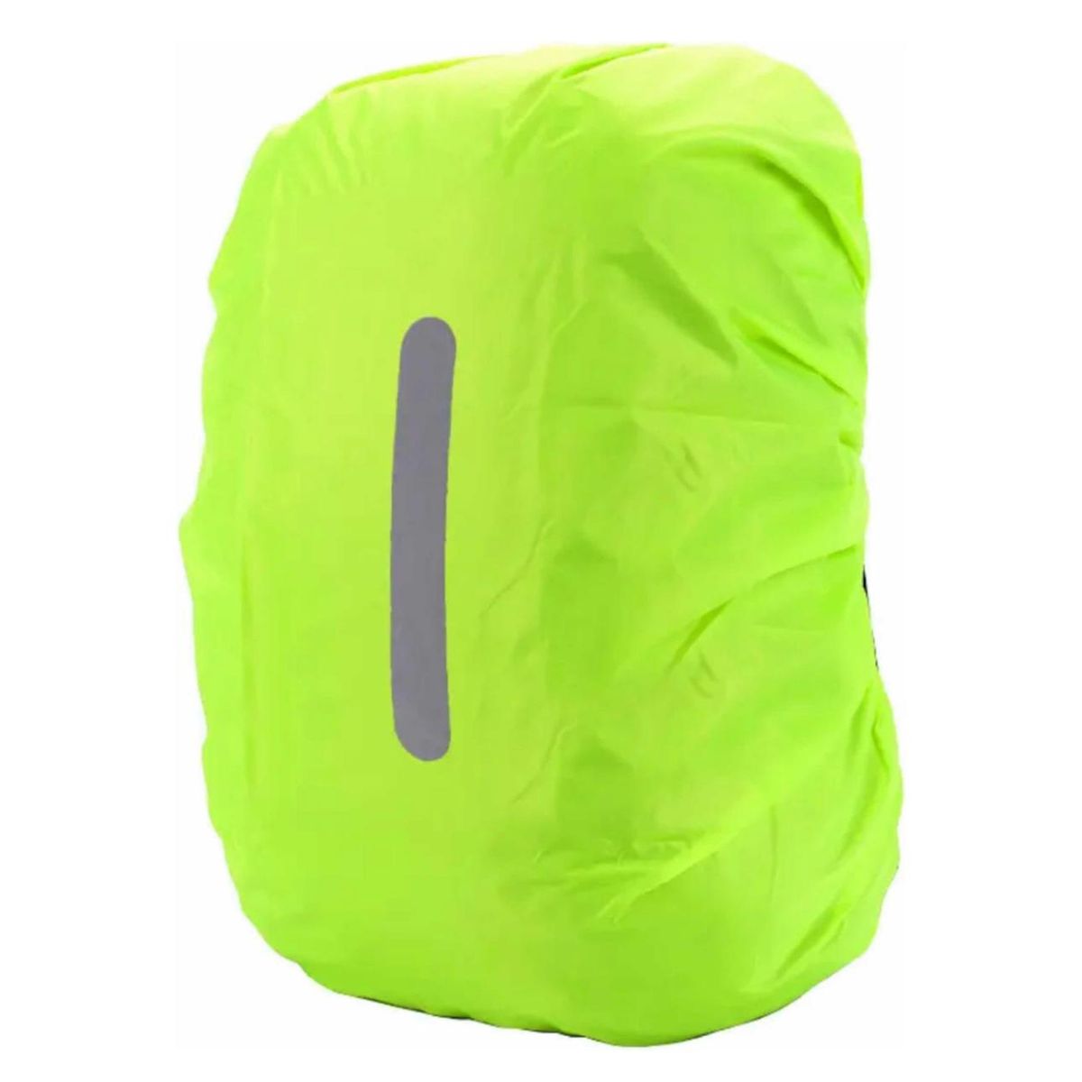 GENERICO - Pack X2 Cubre Mochila Cobertor Impermeable Reflectante 60lts Verde