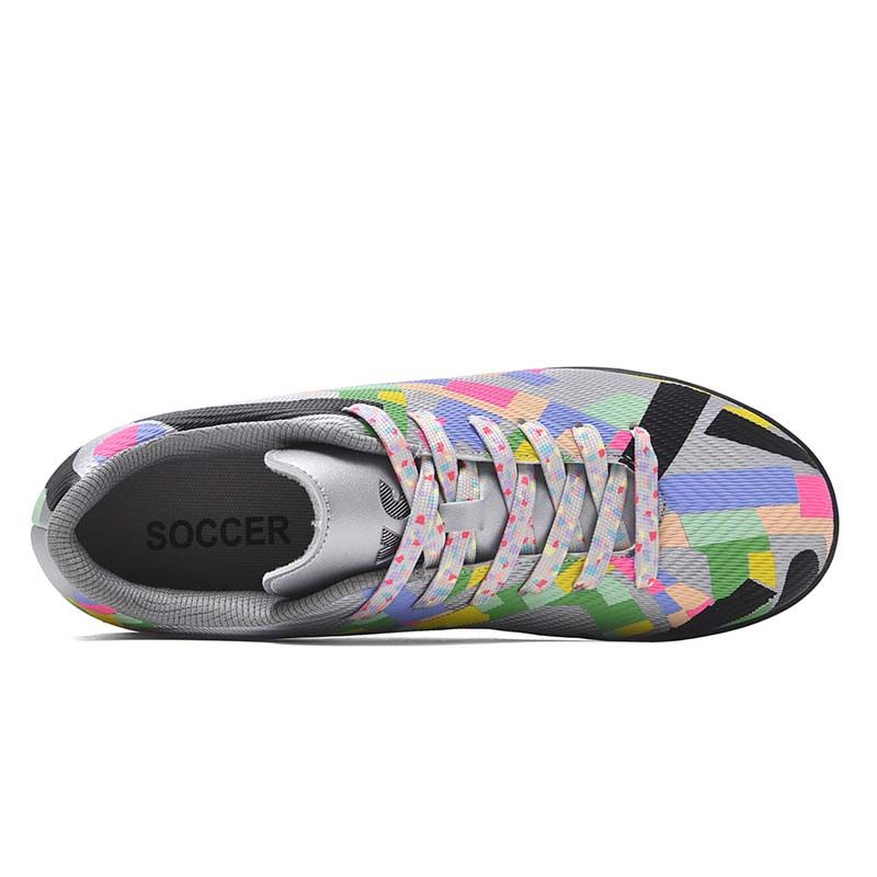 SHANDIAN - Zapatillas de Fútbol Hombre TF zapatos hombre Negro