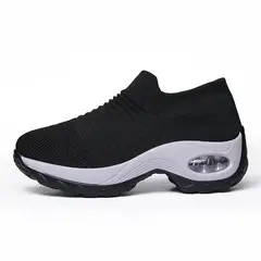 SHANDIAN - Zapatillas Deportivas Plataforma Mujer