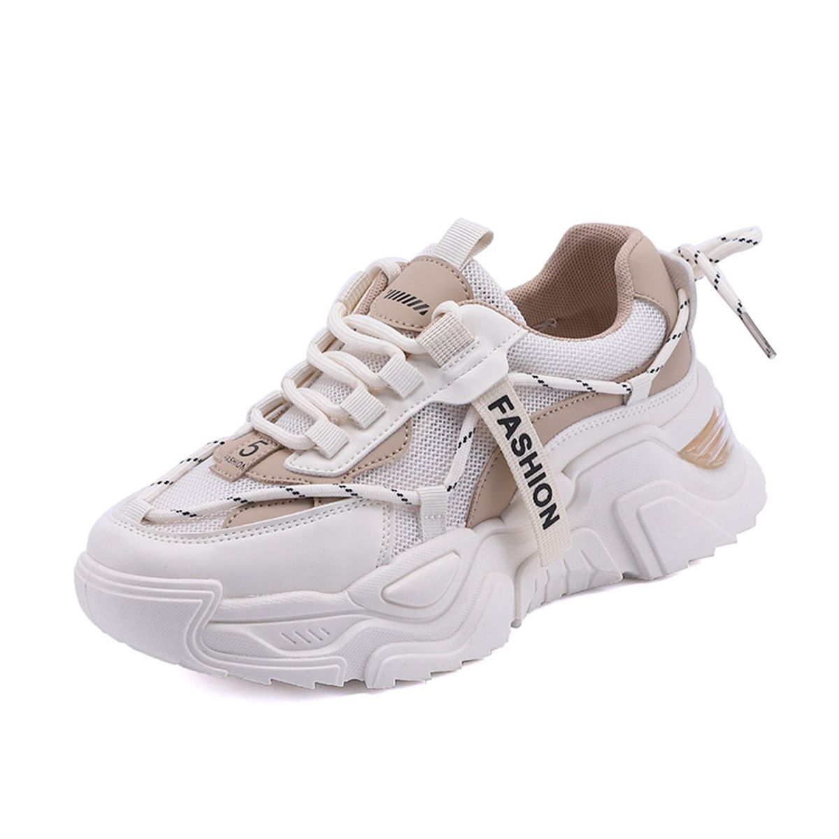 SHANDIAN - Zapatillas Deportivas Plataforma Mujer-