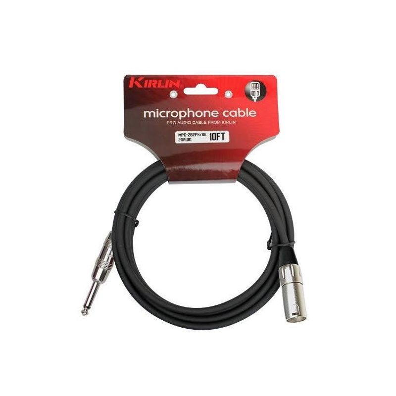 KIRLIN - Cable Xlr Macho A Plug 6,3 Mono 6mts.