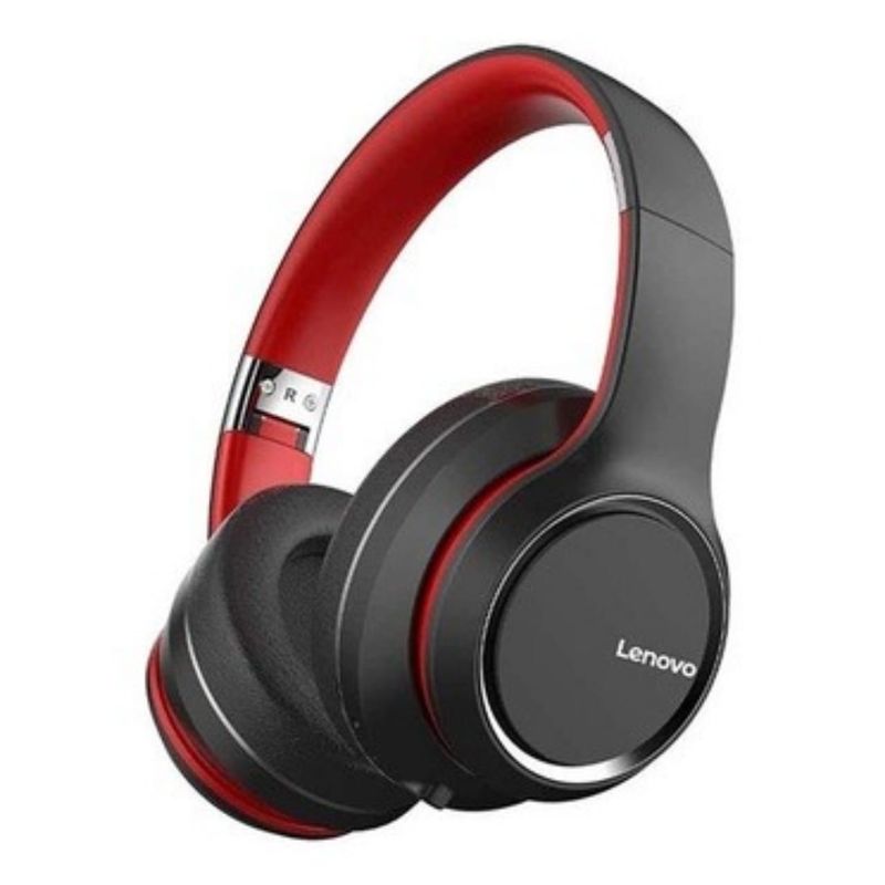 LENOVO - Audifonos Lenovo HD200 Bluetooth 5.0 Gamer 500mAh Negro