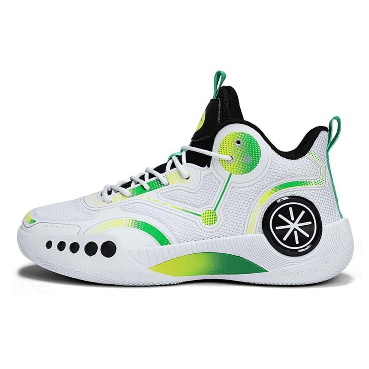 SHANDIAN - Zapatos de Básquetbol Hombre Blanco