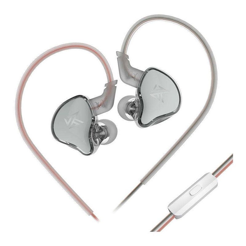 KZ - Audífonos KZ EDC X - Con MIC Gris