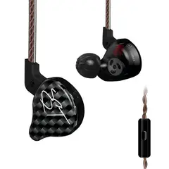 KZ - Audifonos ZST in ear con MIC Negro