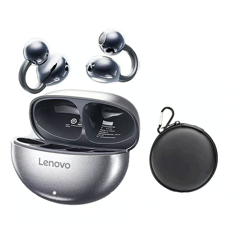 LENOVO - Audífonos Bluetooth Lenovo TA140 Tws Bluetooth 5,4-Negro Y Estuche
