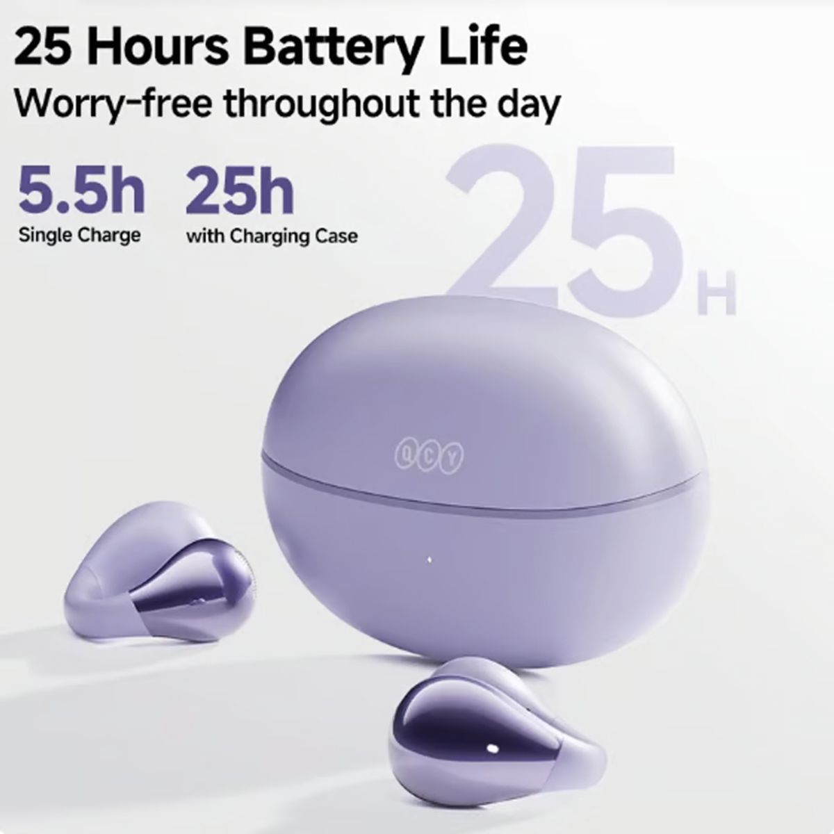 QCY - Audífonos Bluetooth Qcy C30 Tws Auriculares Bluetooth Earphone - Negro