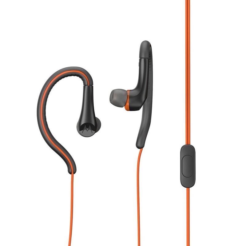 MOTOROLA - Auriculares deportivos Motorola Earbuds Sport SH008 Naranja