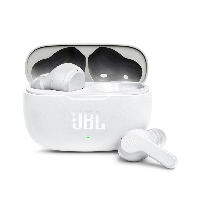 JBL - Audífonos Bluetooth JBL WAVE 200TWS - Blanco