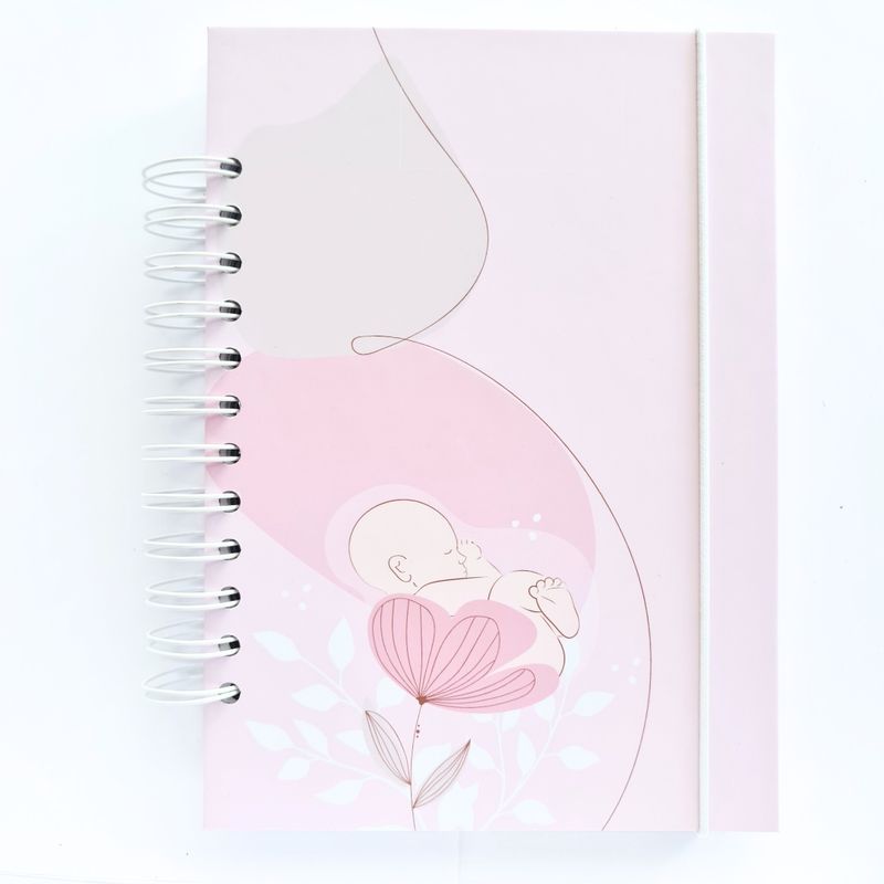 NAFIBA - Agenda De Embarazo Nafiba - Gestación Rosa
