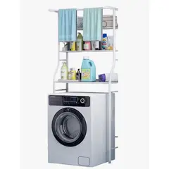 GENERICO - Organizador Lavadora Mueble Estante Rack 3 Niveles Multiuso