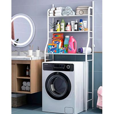Imagen 2 del producto Organizador Lavadora Mueble Estante Rack 3 Niveles Multiuso