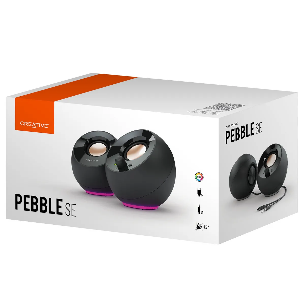 CREATIVE - Parlante Creative Pebble SE Negro MF1725