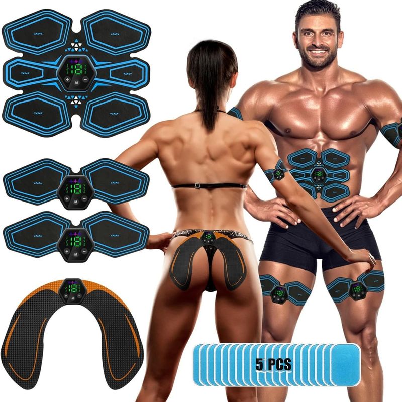GENERICO - Electro Estimulador 5 en 1 (Tonifica todo el cuerpo)