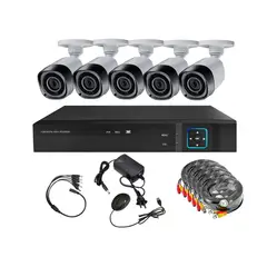 VIPA - Kit Seguridad Exterior HD 5 Cámaras HD - E50L