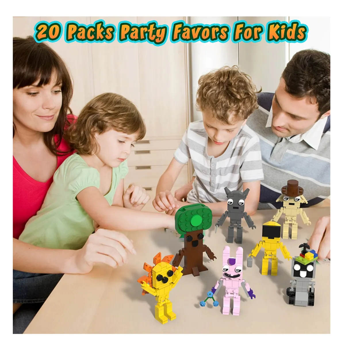 GENERICO - Figuras Sprunki Bloques Para Armar 20 Personaje Gran Calidad