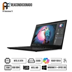 LENOVO - Notebook Carbon X13 Advanced Windows 11 - Office365 Reacondicionado