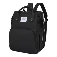 GENERICO - Mochila 3 En 1 Pañalera Cuna Y Mudador Portátil Para Bebés