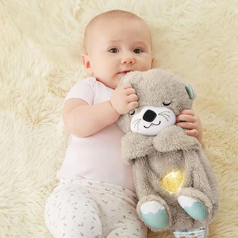 GENERICO - Peluche Nutria Que Respira Niño Tranquilizante - Anti-Estrés