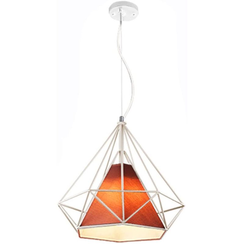 HOME NEAT - Lámpara colgante de techo interior metal 25cm