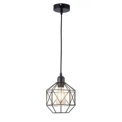 HOME NEAT - Lámpara colgante de techo vintage globo terráqueo E27 ø20cm Blanco.