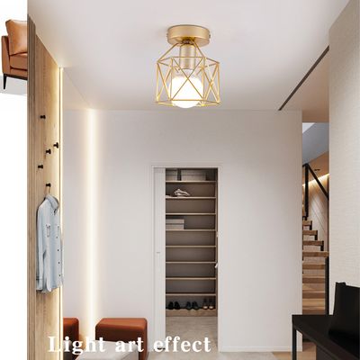 Imagen 2 del producto 2 Unidades Lámpara de Techo Vintage - Dorado