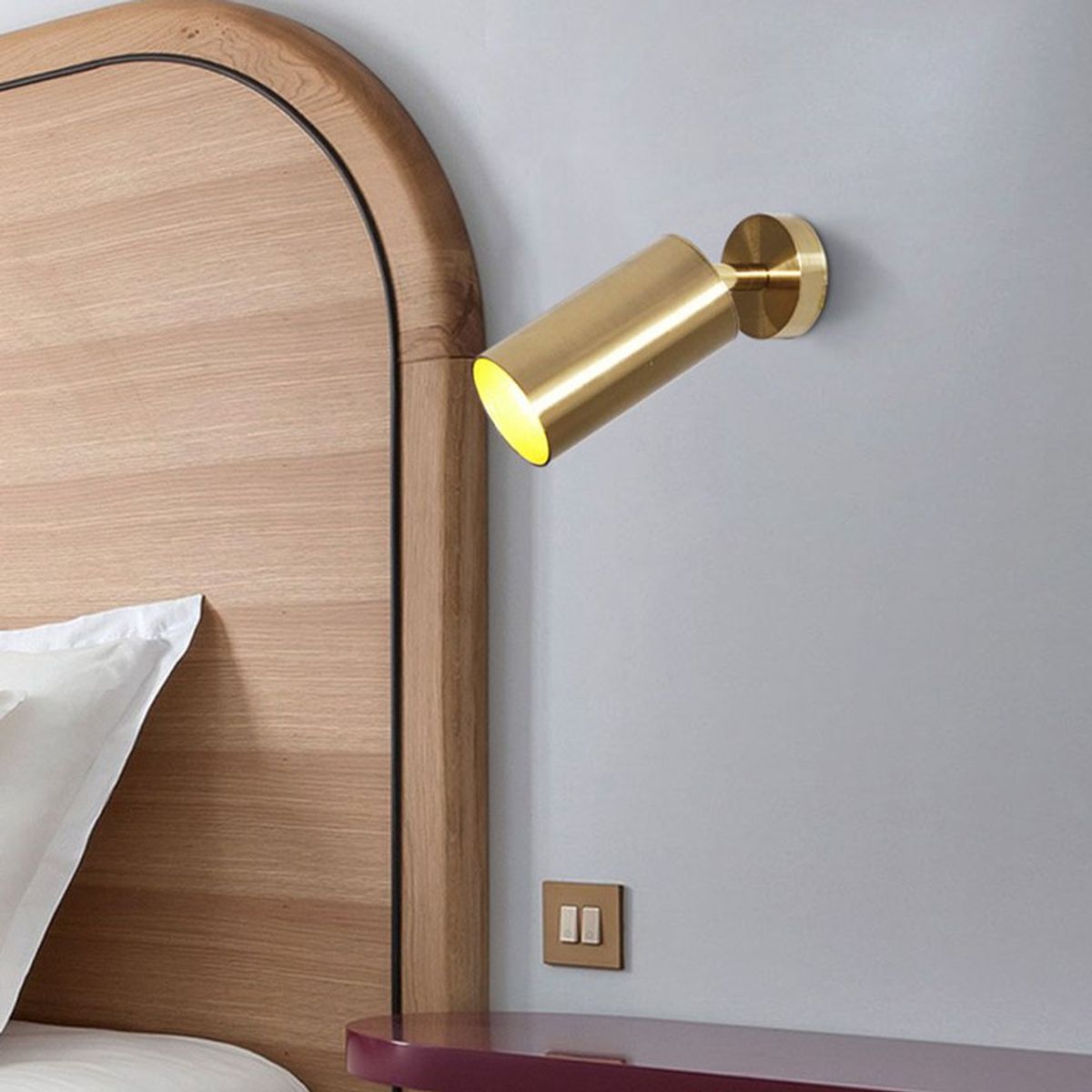 HOME NEAT - Lámparas de techo para pared giratorio 350° gu10 focos led para salón