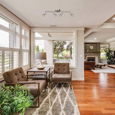 Imagen 2 del producto Barra meranti 4 luces GU10 nickel