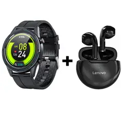 LENOVO - Audífonos Bluetooth HT38 y Reloj Inteligente KUMI GT3